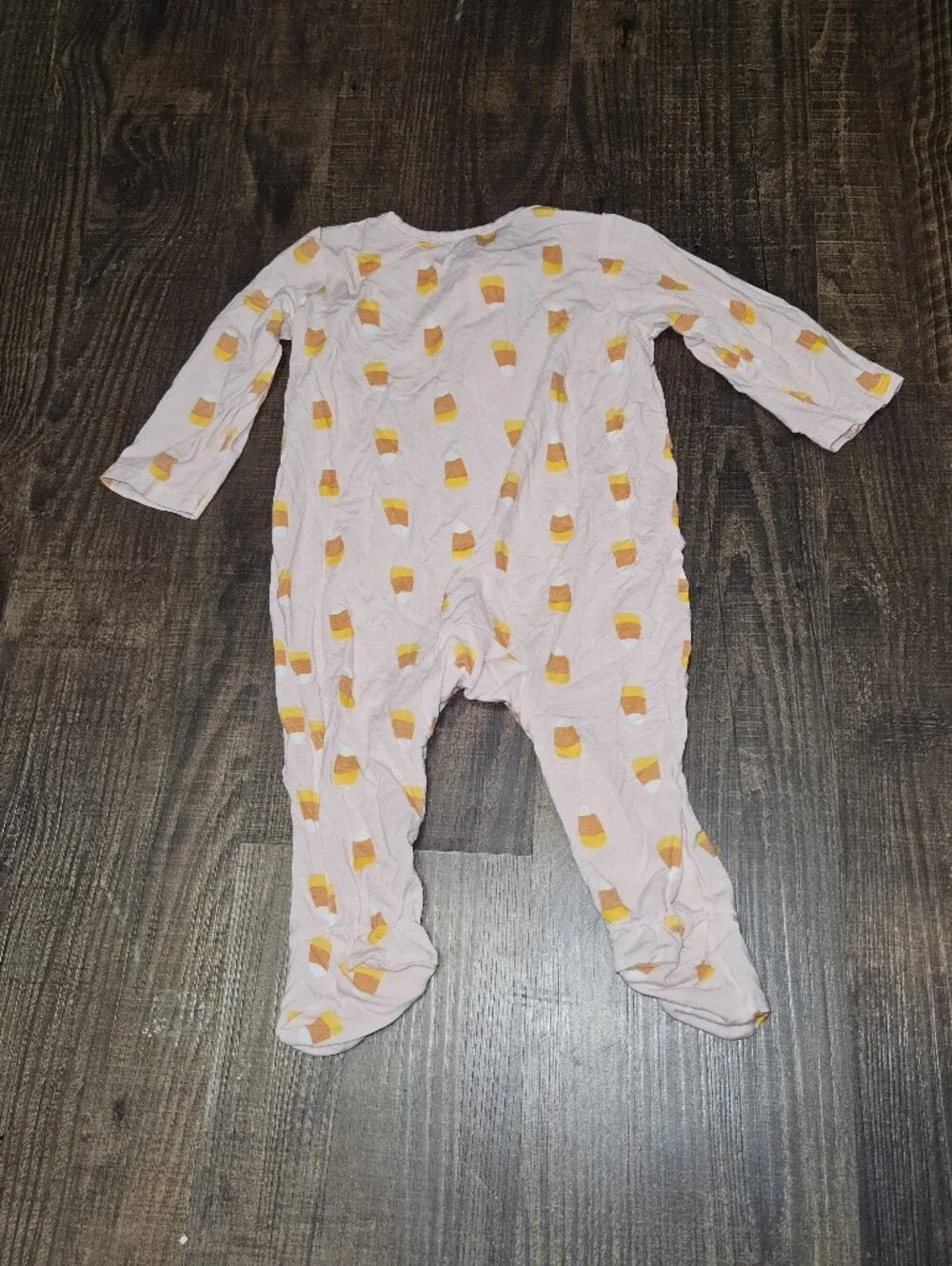 Mud Pie Candy Corn Glow Baby Sleeper